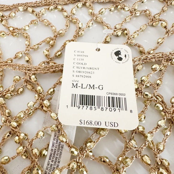 Free People Top it Off Tunic in Gold size M/L NWT - Picture 12 of 14